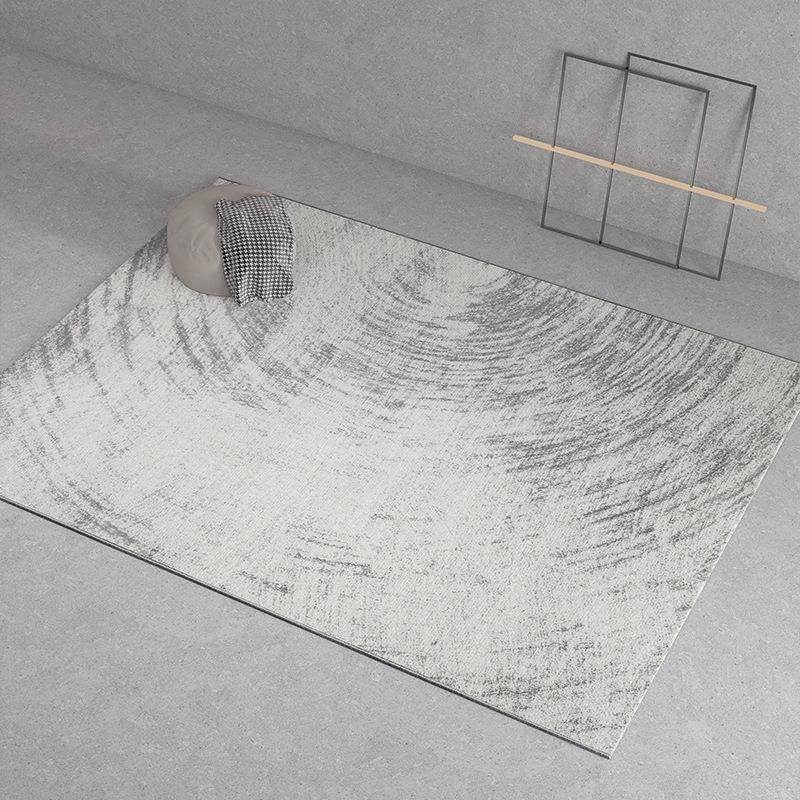 宇秀地毯客厅现代极简灰色轻奢高级耐脏茶几毯满铺好打理地垫