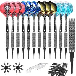 CyeeLife12g软式飞镖练习训练公镖12支装厂价直销darts
