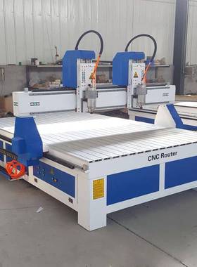 1325双机头寿材雕刻机双工序木工雕刻机数控电脑棺材棺木雕刻机