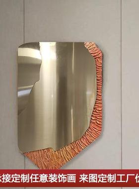 现代简约客厅沙发背景挂画玄关餐厅卧室抽象个性艺术样板房装饰画