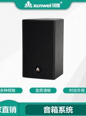 会议音箱系统套装方案壁挂音柱收音器麦克风户外大型音箱组合