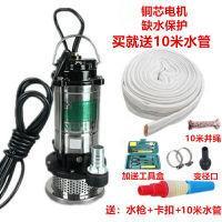 家用潜水泵1寸220V小型抽水泵吸水高扬程家用井水农用清水污水泵