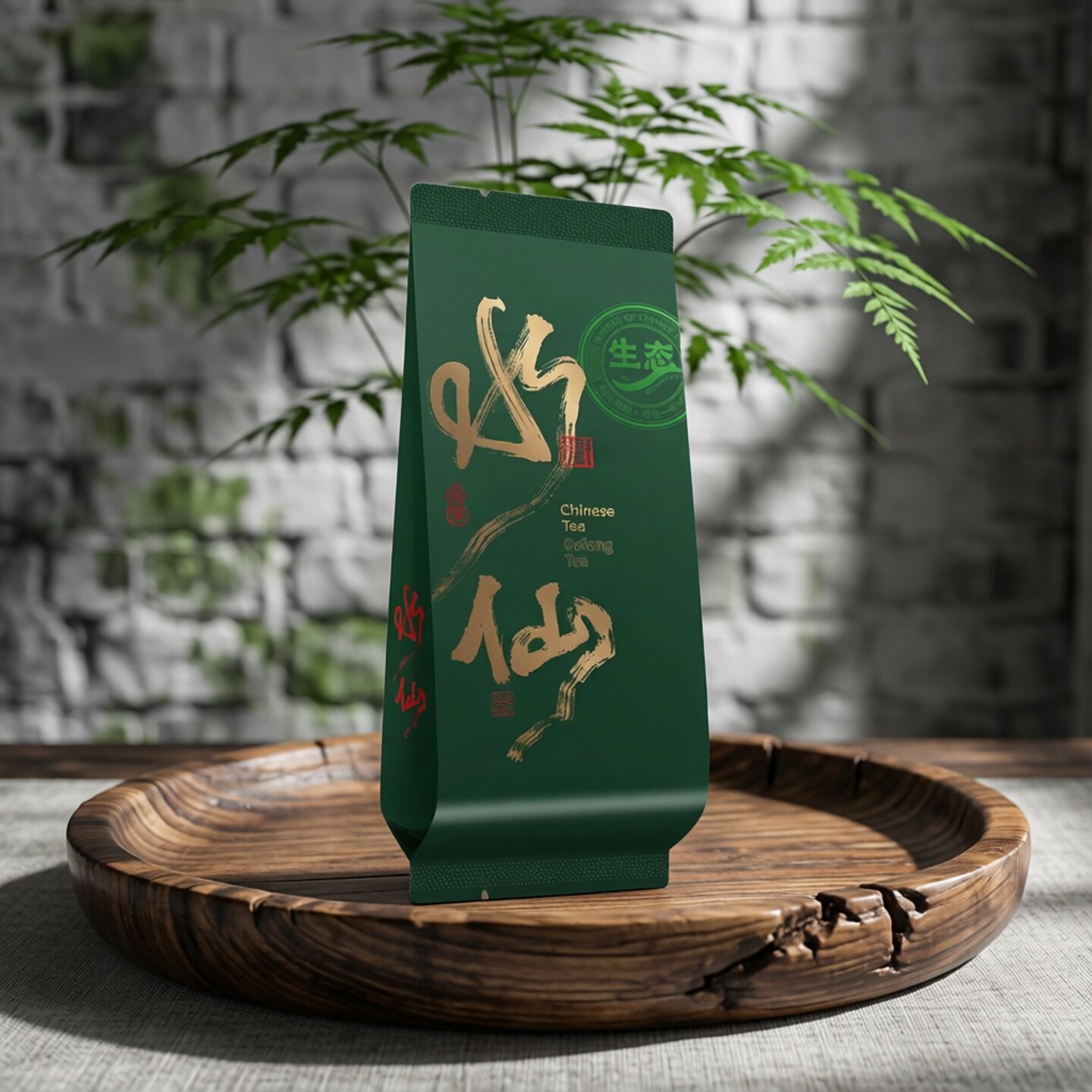 高端茶叶独立小包装袋老枞绿色水仙专用装茶袋子铝箔长小泡袋定制