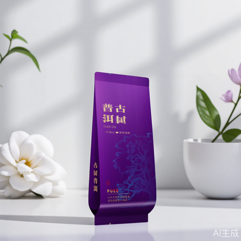 普洱茶包装袋小泡袋古树红茶铝箔袋长款通用一次性独立分装袋定制