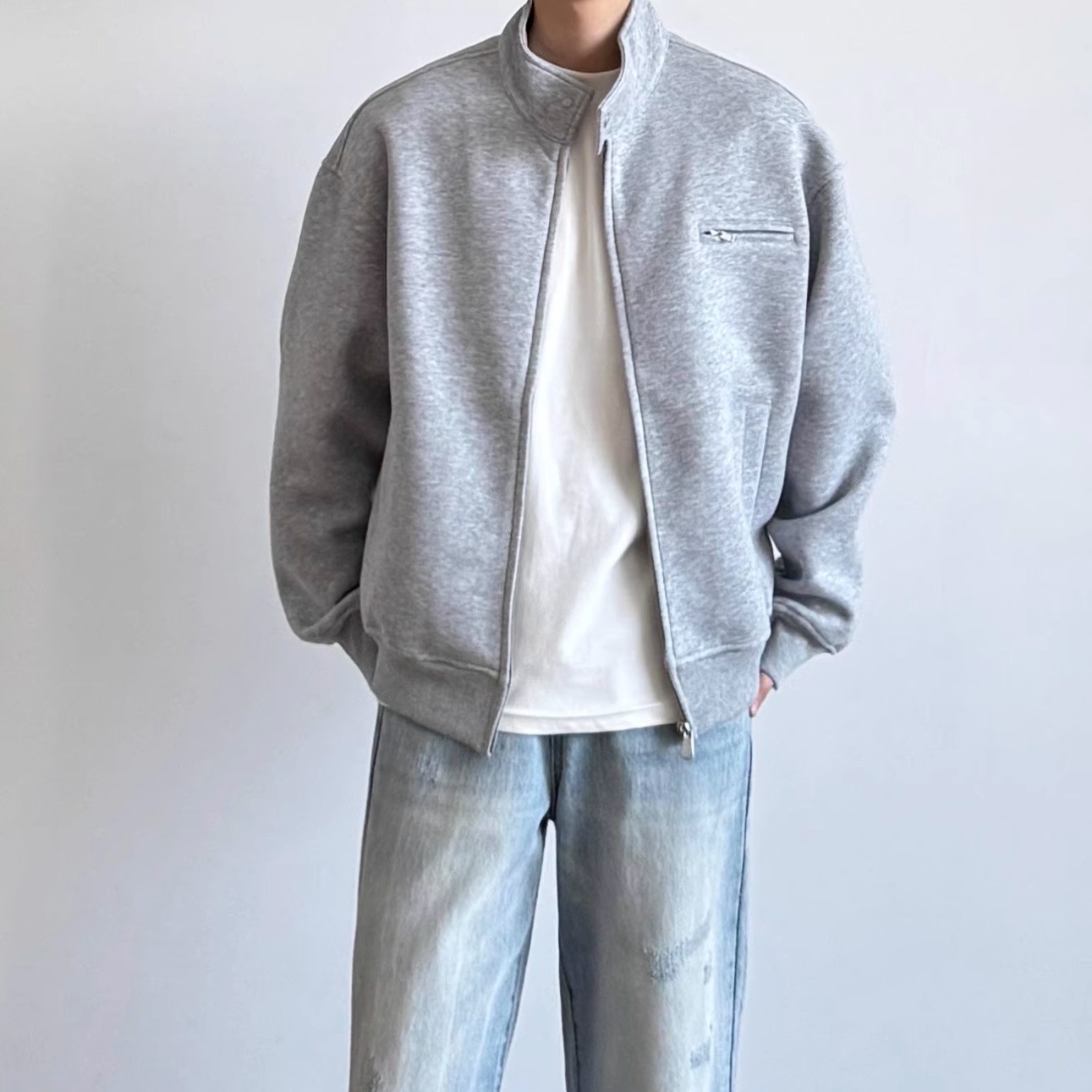 MONT美式复古短款夹克