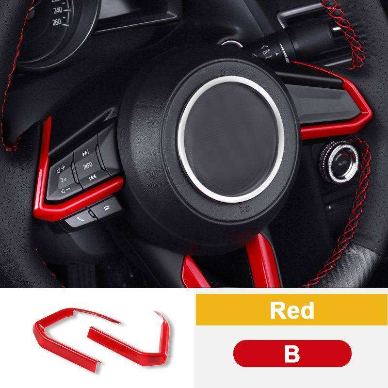 现货Car Steerig Wheel Trim Cire Sequis  er Mazda 2  6
