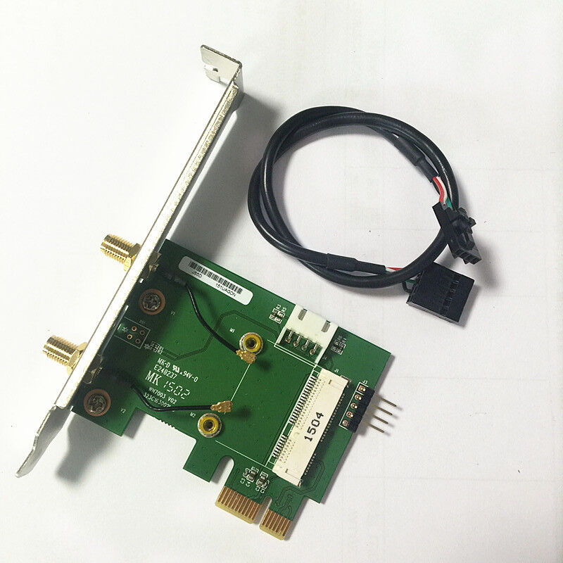 PCI-E转台式机PCI-E转接卡M452AC5B22半高/全高大主机壳