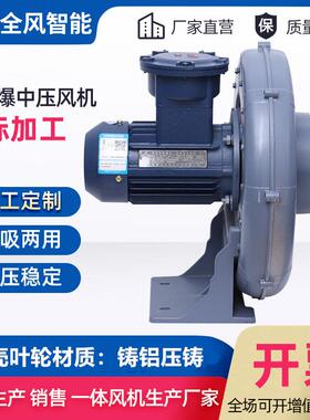 中压风机粉尘防爆风机输送危险气体防爆风机防腐风机EXDIIBT4