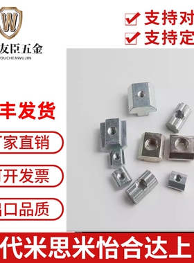 不锈钢滑块螺母20/30/40系列AHN31-206-M3/M4/M5/M8/308/408/401