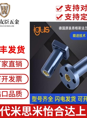 igus易格斯塑料直线轴承FJUM-0102-101216202530354050圆方法兰