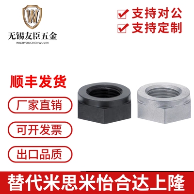 LVN/LVNM/LVNS8/10/12/16/20/24/30细牙配套螺母调整螺丝锁紧螺帽