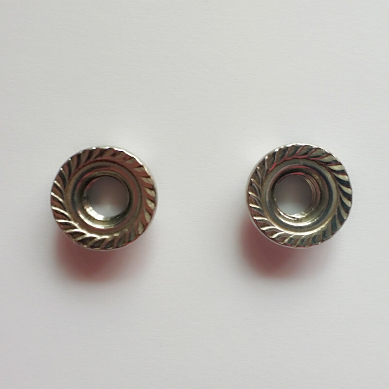 。正宗304不锈钢法兰螺母 防滑螺母 法兰面螺帽M5M6M8M10M12M14M1