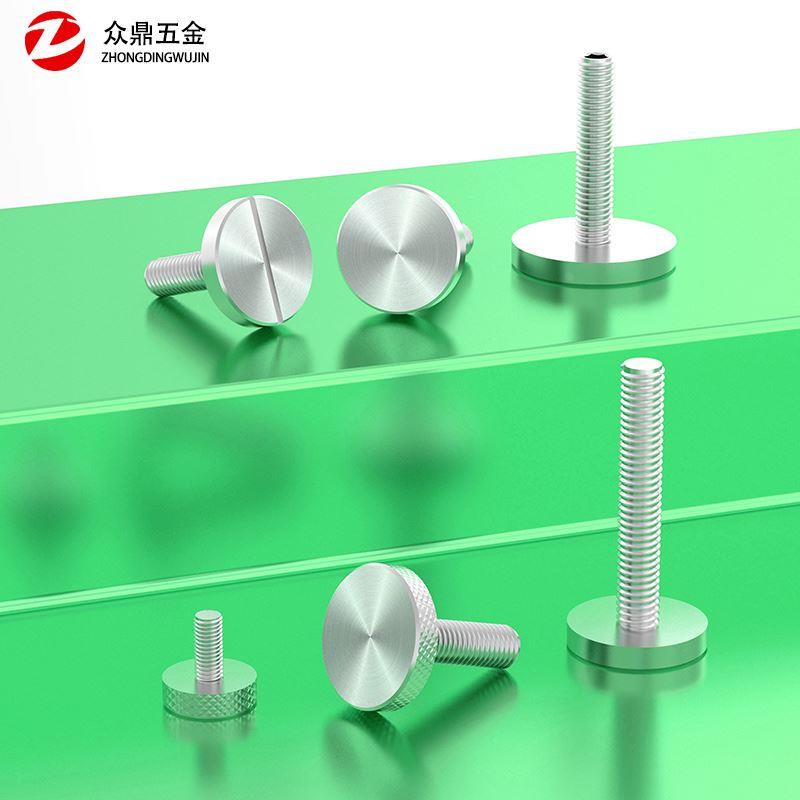 304不锈钢实心广告钉镜钉实心装饰钉玻璃固定螺丝M4M5M6M8M10M12