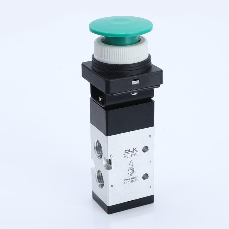 OLK欧雷凯MV522系列机械阀二位五通气动阀MV522PB