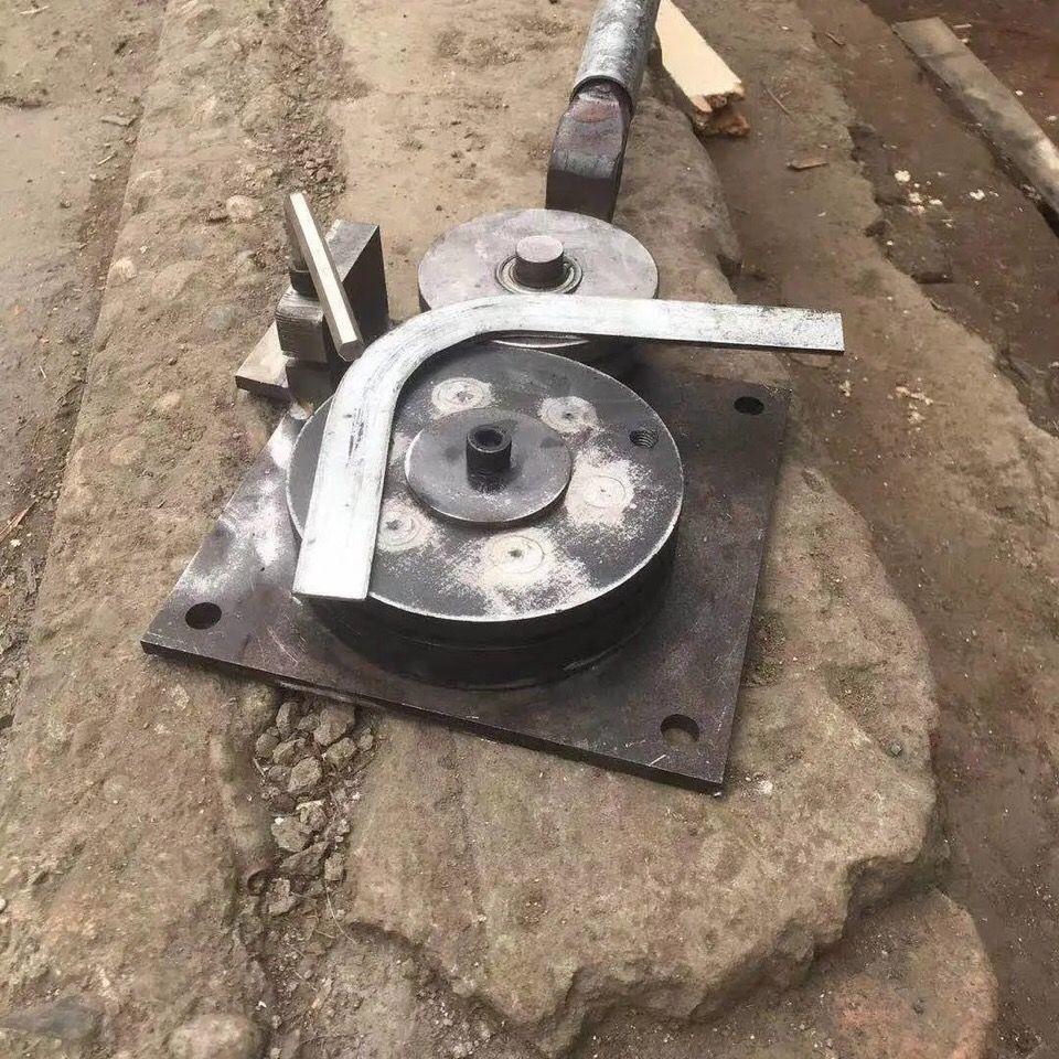 手动扁铁折弯器水平打弯神器40*4镀锌扁条扳弯机扁钢铜铝排弯曲器