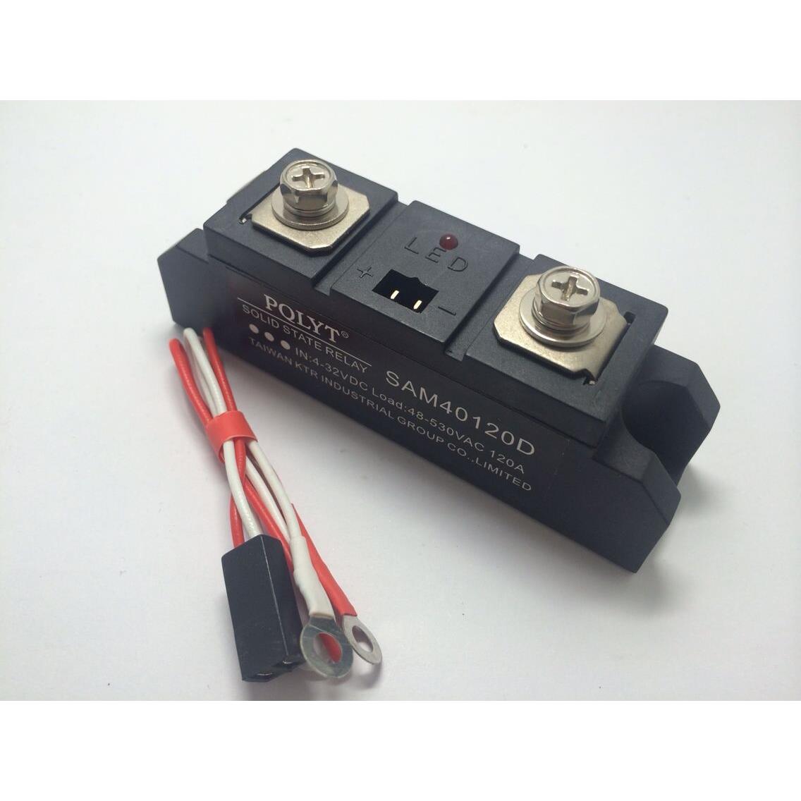 电机电阻器工业级固态继电器 SAM40120D 530VAC 120A 原装进口