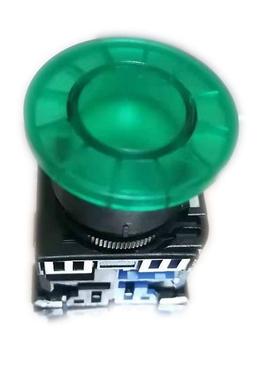 富士蘑菇头按钮开关AR22MOL-10E3G 01M3R带灯按键开关红绿色黄24V