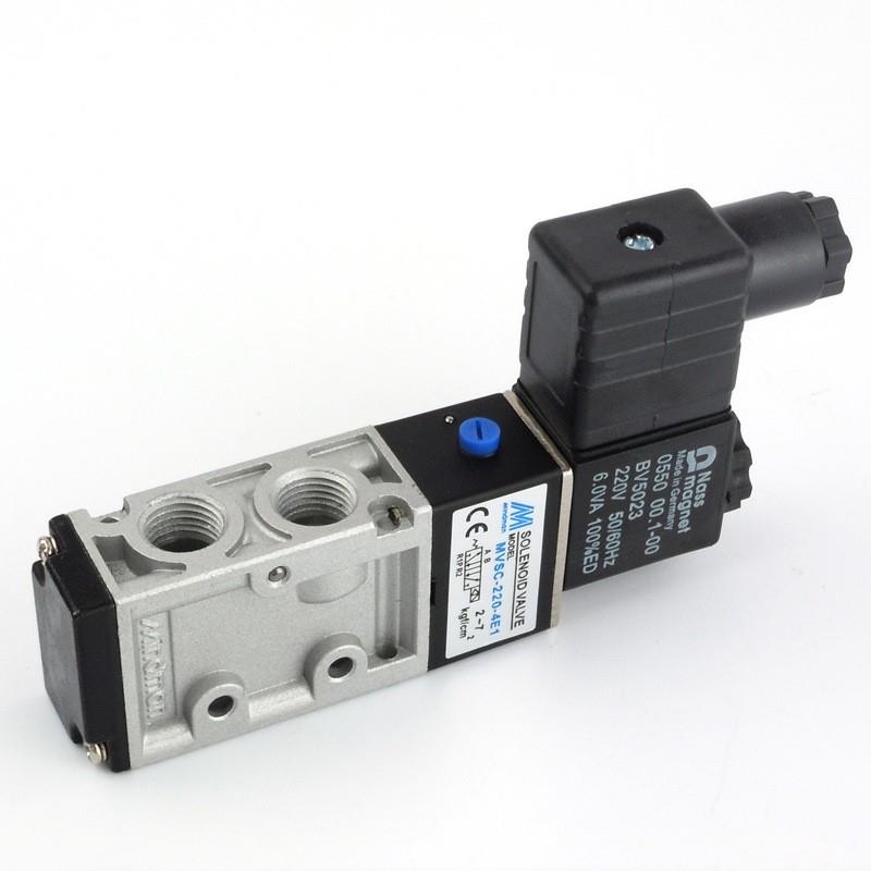 电磁阀 MVSC-220-4E1 260-4E1 DC24V气动电磁阀 电控阀 保1年