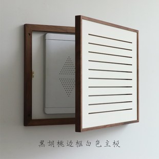 h饰盖板多媒体网络箱改造明装 弱电箱遮挡装 家用信号箱面板遮丑神