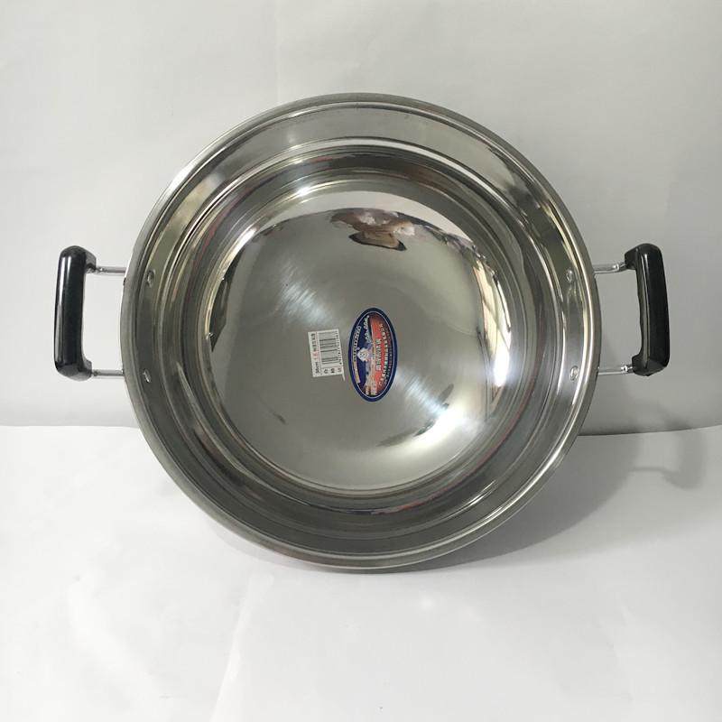 加厚不锈钢双耳炒锅蒸锅两用电磁炉通用烹饪厨具圆底平底蒸片包邮,厨房/烹饪用具,炒锅,淘宝优惠券,粉丝福利购,淘宝优惠卷