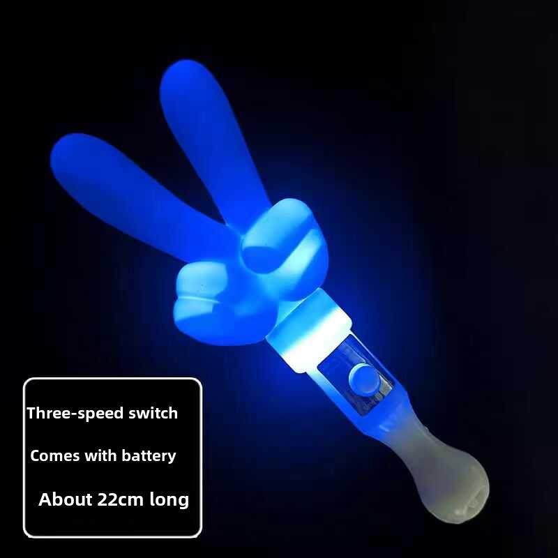 新款发光荧光棒沙锤演唱会年会道具闪光手势应援棒儿童玩具应援棒,模玩/动漫/周边/娃圈三坑/桌游,荧光棒/应援棒/灯牌,淘宝优惠券,粉丝福利购,淘宝优惠卷
