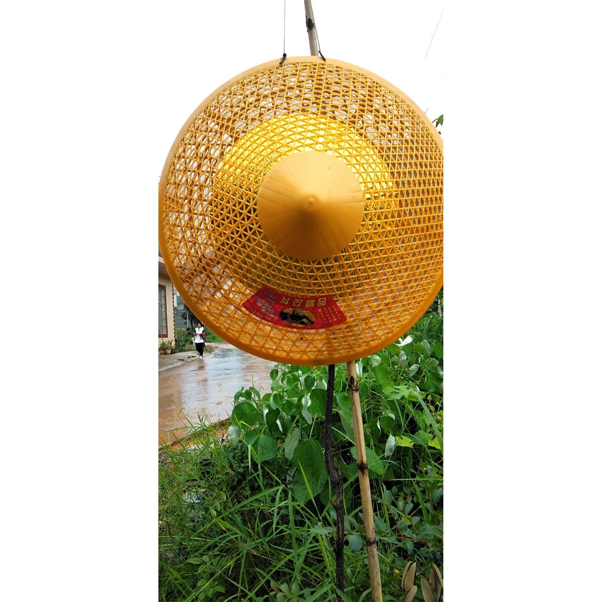 塑料斗笠帽遮雨挡阳斗笠透气透风带孔斗笠帽农民斗笠帽钓鱼斗笠帽,居家日用,挡雨帽,淘宝优惠券,粉丝福利购,淘宝优惠卷
