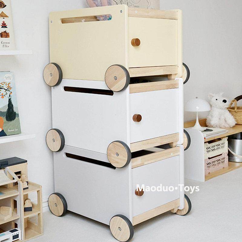 儿童扮家家酒玩具收纳储物多功能小推车套装男女孩益智礼物宝宝LB