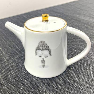 功夫茶具泡茶壶陶瓷手工小茶壶红茶花茶西施壶泡茶器家用白瓷单壶