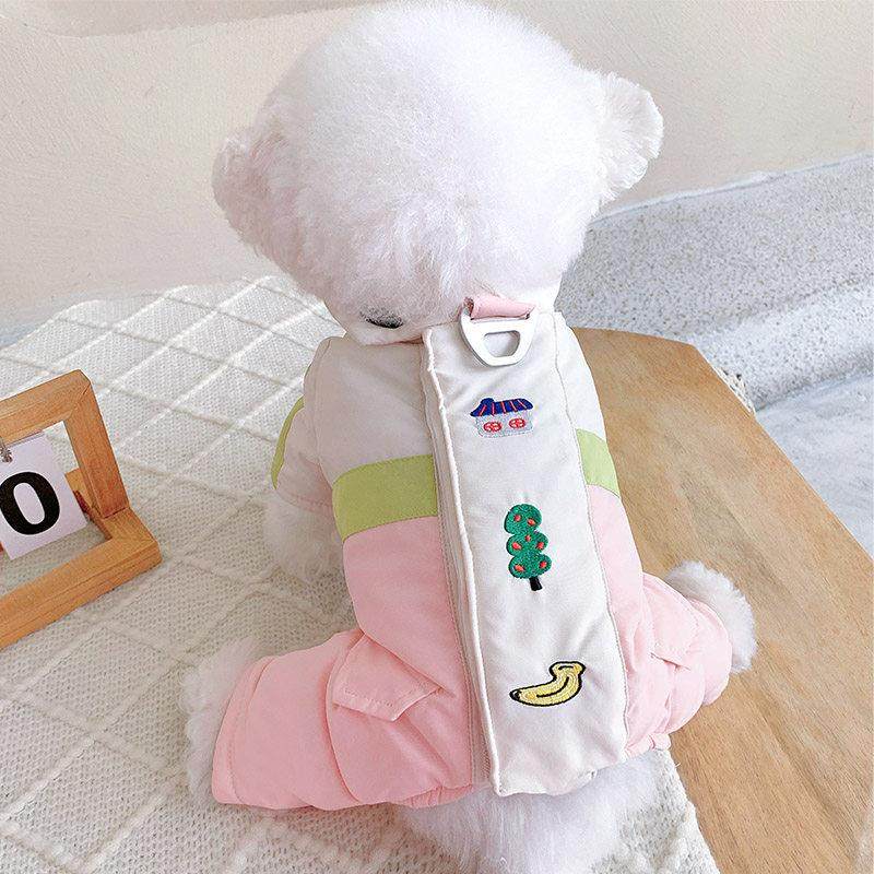 狗狗羽绒服马尔济斯小狗衣服秋冬款泰迪比熊冬季宠物四脚可牵引绳,宠物/宠物食品及用品,狗宠物服装/雨衣,淘宝优惠券,粉丝福利购,淘宝优惠卷