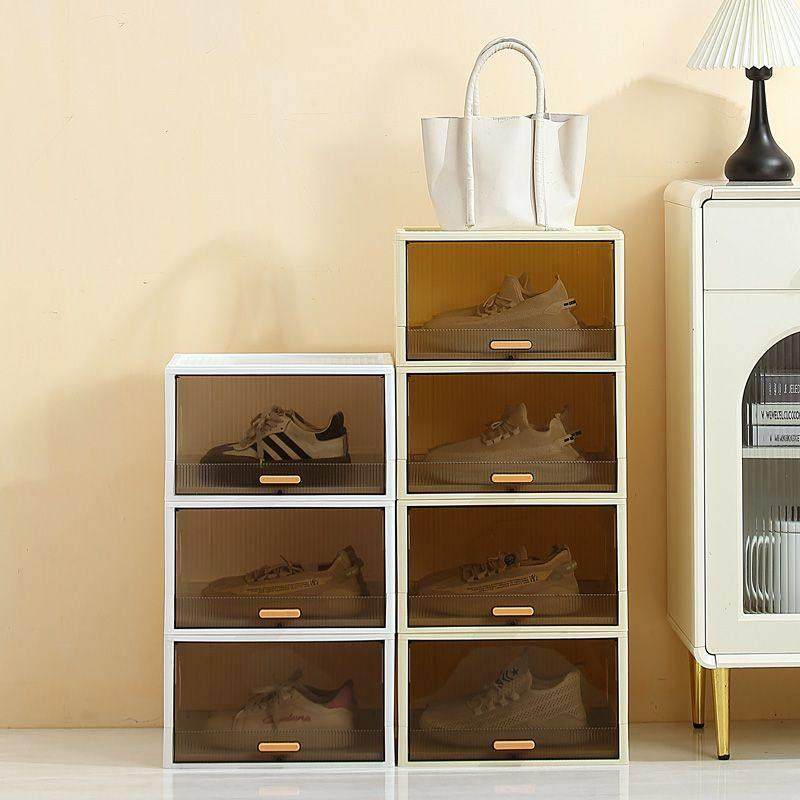 翻盖鞋子收纳柜家用鞋柜收纳柜玩具柜零食置物架落地厨房收纳架子,收纳整理,收纳柜,淘宝优惠券,粉丝福利购,淘宝优惠卷