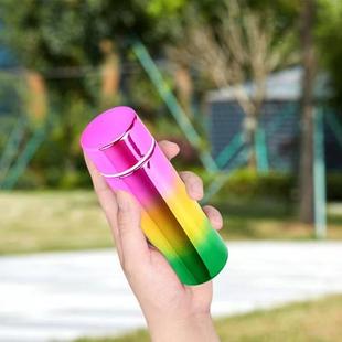 韩版迷你不锈钢保温杯小清新细长款袖珍口袋杯男女学生便携随手杯