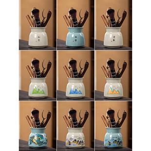 汝窑茶道六君子套装功夫茶具配件家用茶匙茶夹茶针刀泡茶用品