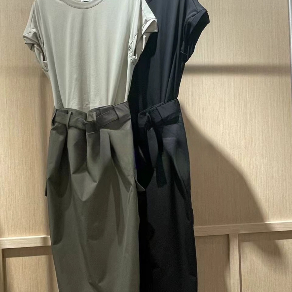 indicia标记专柜正品2024夏假两件设计圆领腰带连衣裙6B406LQ361N