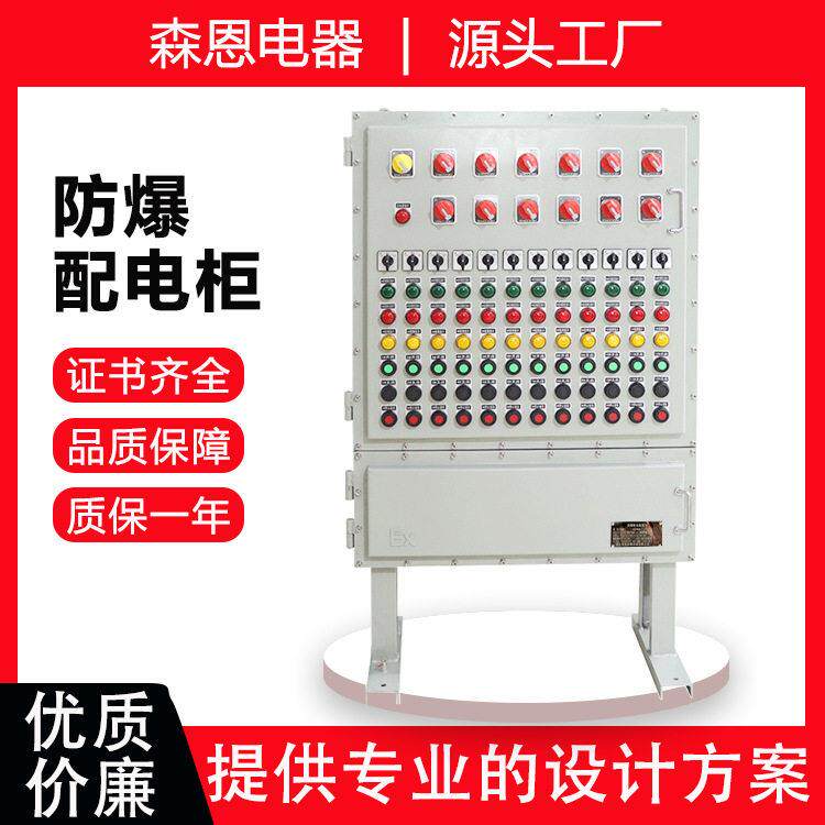 BXMD防爆照明动力配电柜PLC变频双电源控制检修插座配电柜不锈钢