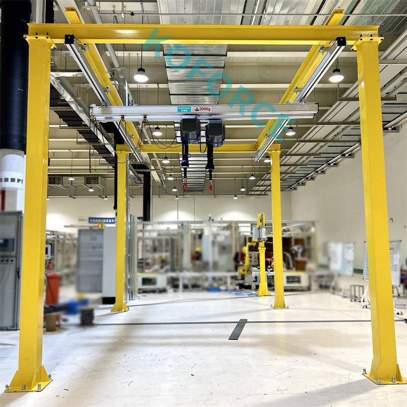 铝合金桁吊铝合金轨道平衡吊起重机铝轨KBK智能铝合金轨道电动