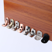 热销角码 90度直角层板托红古色加固角铁家具L型固定不锈钢黑色连