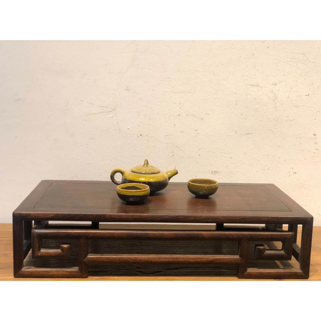 老桌子旧家具茶桌小桌子炕桌仿古飘窗桌实木古董复古怀旧道具摆件