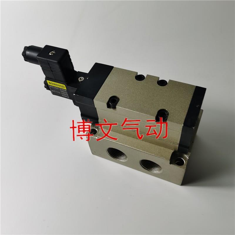 电磁阀PS340S AC220V DC24V带底座整套