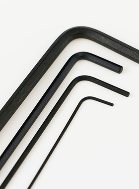 。EIGHT日本百利M-7M内六角扳手套装0.71-3mm M-8Z英制平头黑色扳