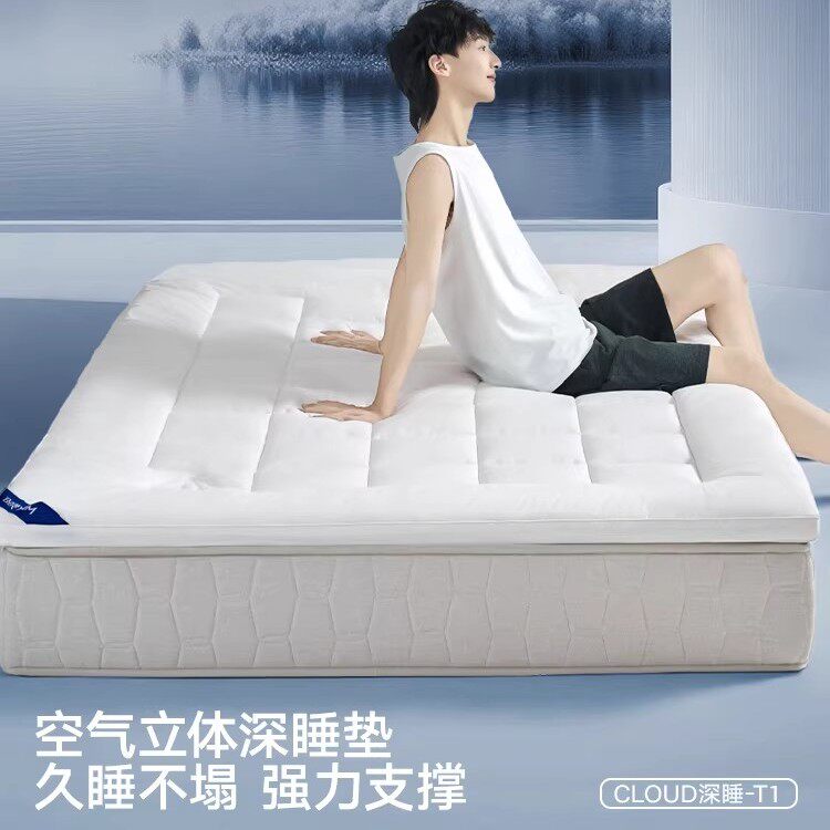 梦百合纯棉抗菌床褥垫图片