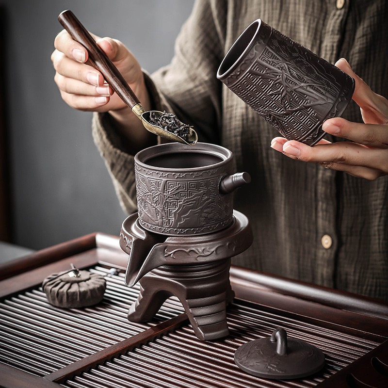 紫砂茶道六君子家用功夫茶具配件泡茶工具大全茶艺6君子茶刀茶勺