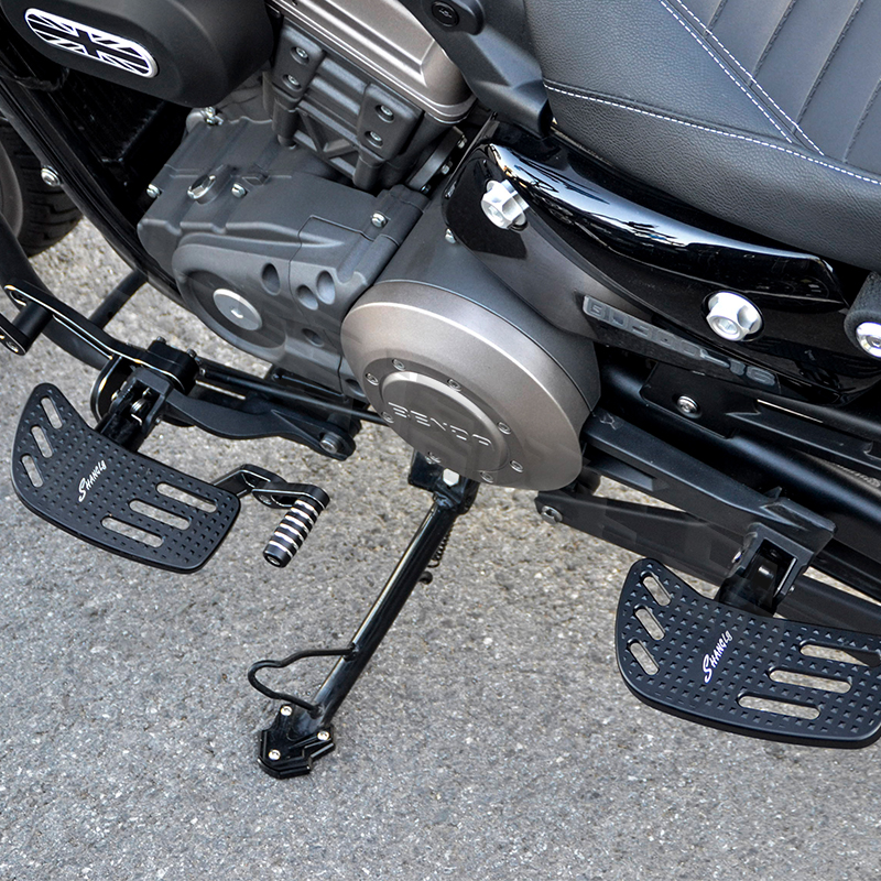 灰石300金吉拉tr300改装前后踏板加大脚踏板加宽铝合金刹车踏板