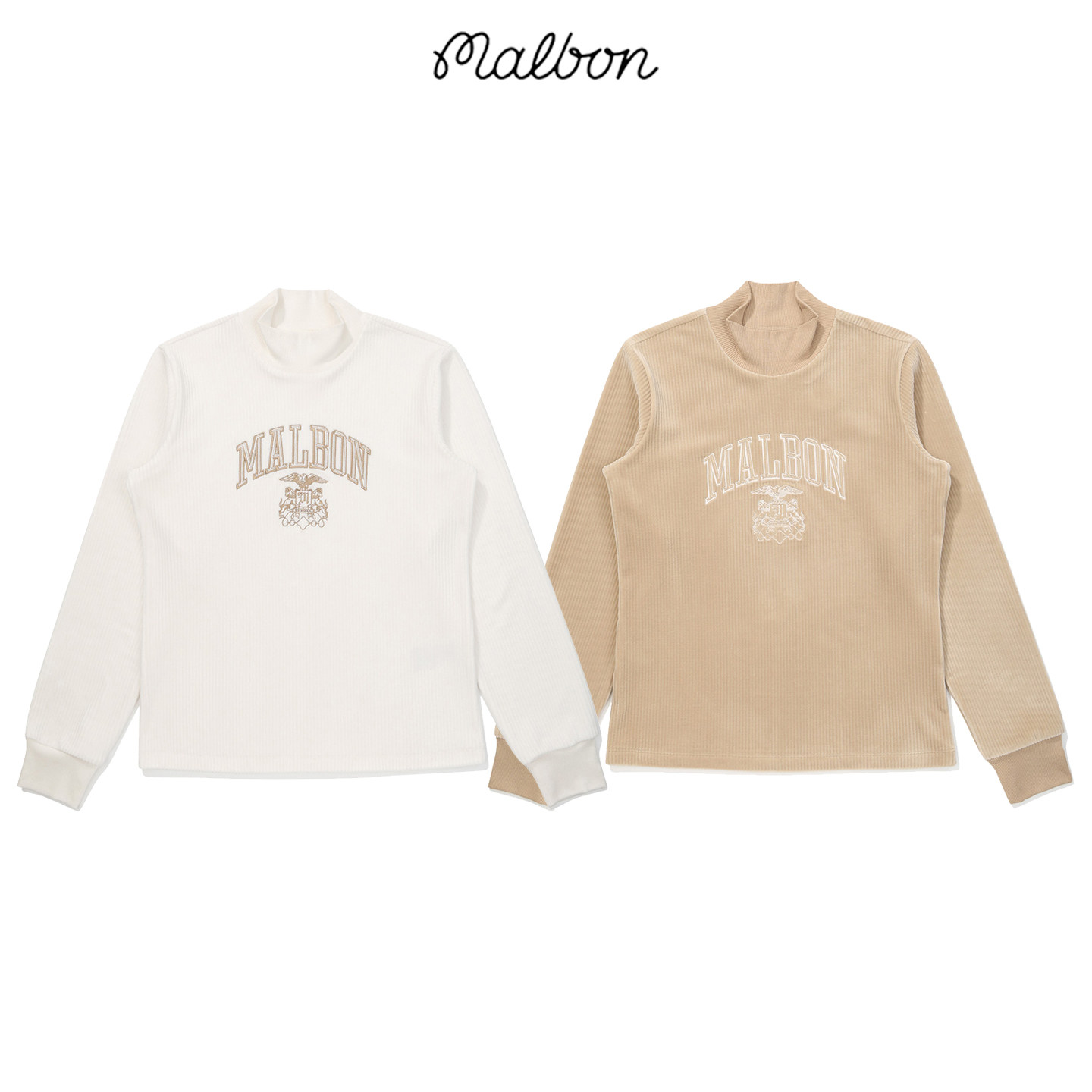 韩国MALBON高尔夫女装2025秋冬季运动休闲半高领长袖T恤修身保暖,运动/瑜伽/健身/球迷用品,高尔夫上装,淘宝优惠券,粉丝福利购,淘宝优惠卷
