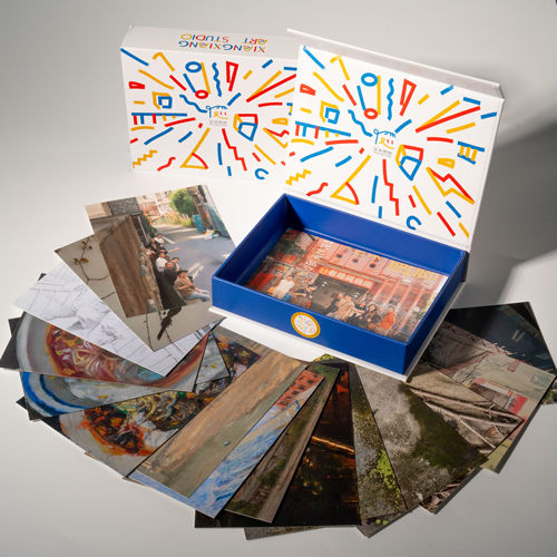 想想明信片《画遍全国之赛博重庆》