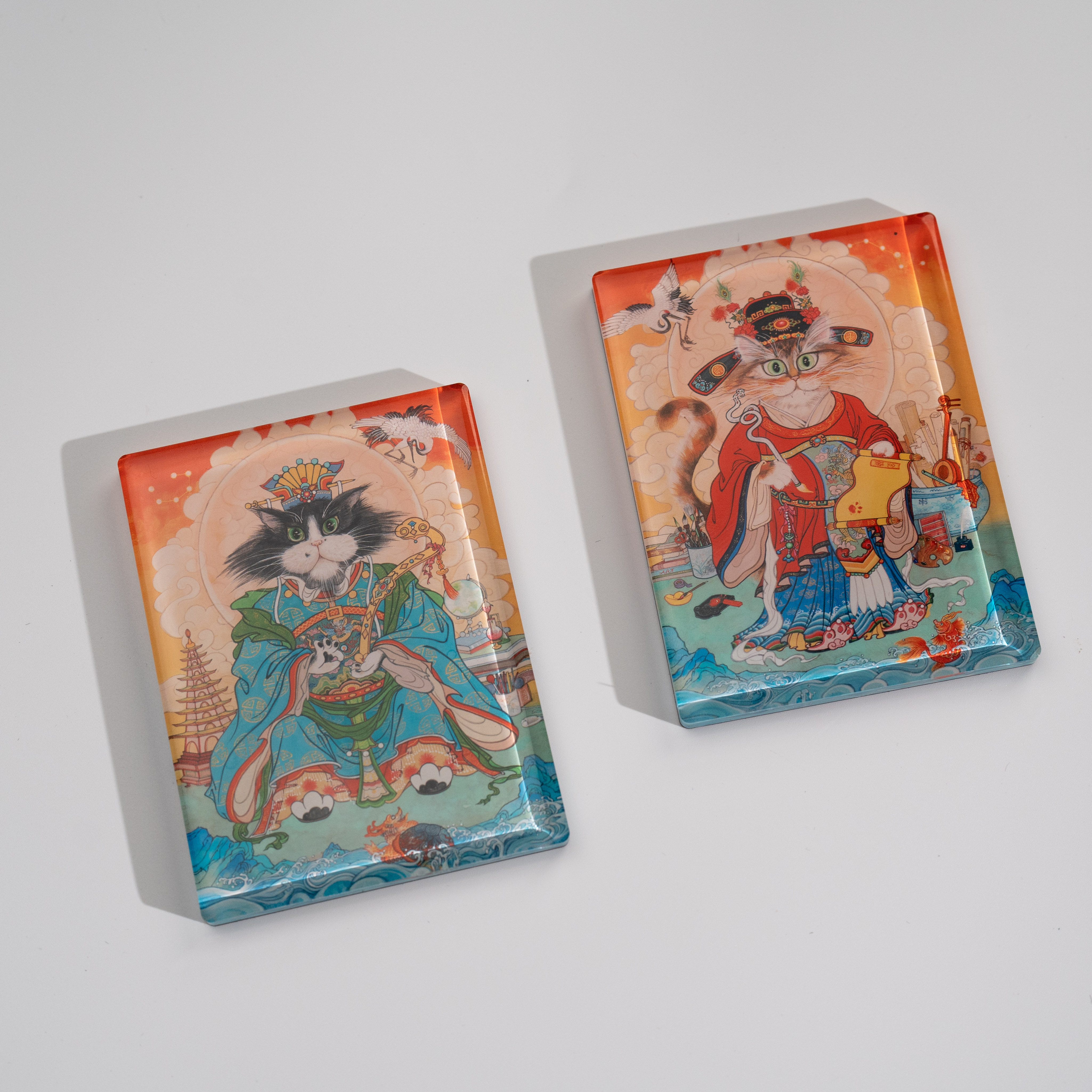 宋安依《猫猫文昌星文曲星》冰箱贴,家居饰品,冰箱贴,淘宝优惠券,粉丝福利购,淘宝优惠卷