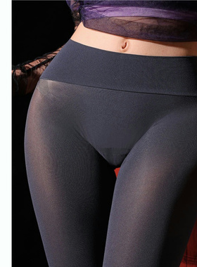 「暖玉」无缝深裆天鹅绒连裤袜80D秋冬款莱卡无痕黑丝性感打底裤