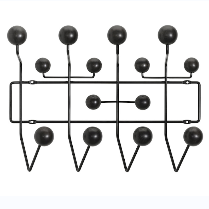 北欧设计糖果衣架Eames hang it all伊姆斯衣帽架时尚墙壁挂钩件