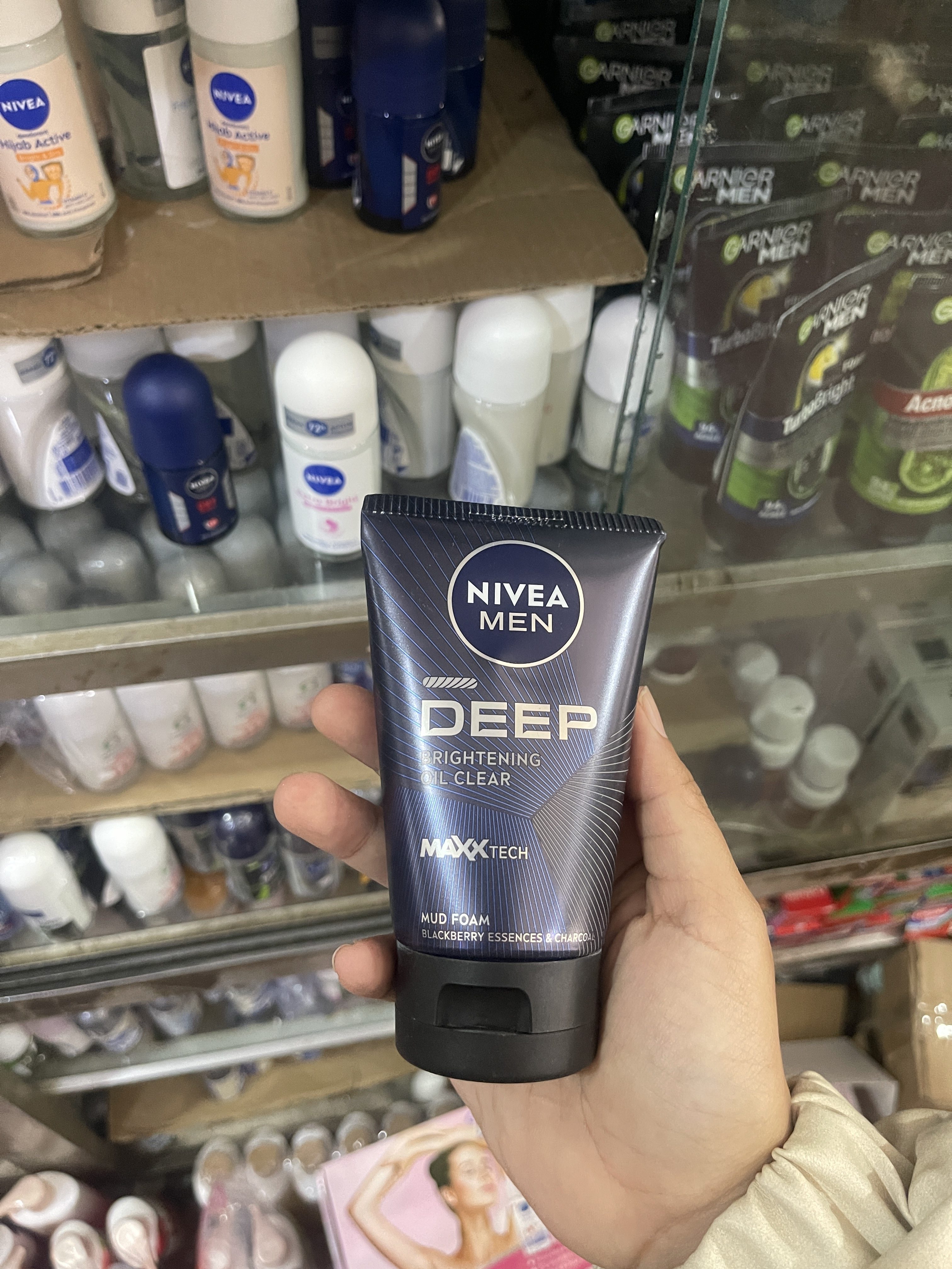 泰国进口NIVEA 妮维雅男士洗面奶深层清洁保湿抗痘控油清爽man