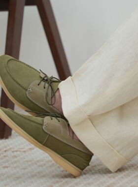 全新四季复古男女夏季低帮工装鞋英伦风日系休闲真皮软底帆船鞋