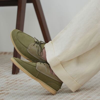 全新四季复古男女夏季低帮工装鞋英伦风日系休闲真皮软底帆船鞋